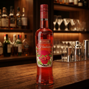 Liqueur Roner Liquore Lampone de haute qualité 21% d'alcool, Italie, 0,70 L, 6 bouteilles par boîte, prête à être expédiée - Product Image 3