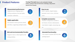 Altın, gümüş ve platin için çok fonksiyonlu altın test cihazı | Basit kullanım, hızlı sonuçlar - Product Image 5