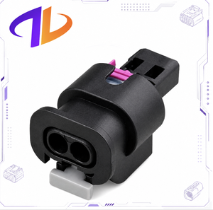 Connecteur Électrique Automobile Étanche 12V 3A, 2 Broches, IP66, Femelle, Cuivre, Nylon, Référence 4F0973702, Vente en Gros Fabricant - Product Image 2