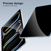 Protection d'écran en verre trempé anti-rayures 9H 2.5D 0,3 mm HD anti-graisse pour iPad Pro 13/Air 13 11e génération M2/M3/M4/M5, verre AGC japonais 99%
