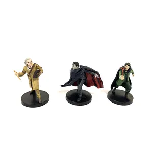 Cheap Price 3D Customized Plastic Miniature Pvc Action Figures For Board Game