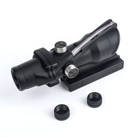 AIM-O 4X 32 Source réelle en aluminium Laser point rouge portée de visée 4X éclairage AO1002 accessoire tactique en alliage d'aluminium Durable