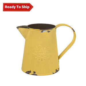 थोक उद्यान फूल के बर्तन, धातु की पानी से जुग एंटीक लक्यूर क्राफ्ट प्लांटर कंटेनर पैकिंग/गिफ्टपैकिंग कर सकते हैं। - Product Image 3