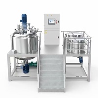 Homogénéisateur cosmétique Goodlark, machine d'émulsification sous vide avec moteur AC, capacité 1000L, multifonctionnel, écologique pour les marques