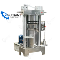 Presse à huile pressée à froid hydraulique pour sésame tournesol cacao liqueur beurre olive soja noix huile-pour la production de beurre