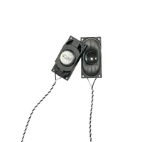 Haut-parleur rectangulaire 40MM avec cadre en plastique 4ohm 3W Unité pilote magnétique interne avec fil terminal