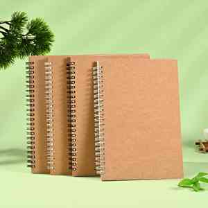 Cuaderno de Notas A5 de Alta Calidad con Cubierta Kraft, Agenda, Diario 2025, Cuaderno Espiral A5 - Product Image 2