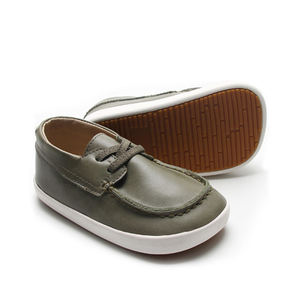 Нескользящая обувь унисекс из натуральной кожи - Product Image 2