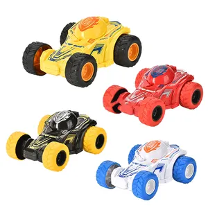 纯色惯性特技汽车摩擦车玩具儿童礼品12件/盒