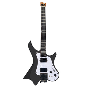 Guitare électrique sans tête sur mesure pour le voyage et la portabilité, avec personnalisation du logo, OEM ODM. - Product Image 5