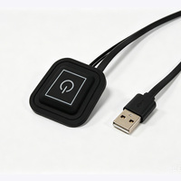 Interrupteur de chauffage alimenté par USB pour vêtements chauffants, veste, gants, 3 vitesses avec NTC, Bluetooth en option
