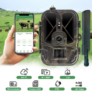 Trail <b>Camera</b> 120MP 4K Night Vision IP66 Waterproof With 8000mAh <b>Battery</b> And 32GB SD Card For Wildlife Monitoring - Product Image 2