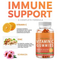 OEM Bonbons mous à base de vitamines de haute qualité Booster immunitaire Supplément alimentaire en zinc Gommes à la vitamine C