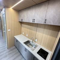 Apple Cabin House Bureau mobile Pod pour hôtel et centre de villégiature Maison préfabriquée étanche pour appartement