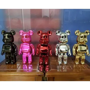 미니 인기있는 실내 장식품 전기 수지 Bearbrick 장식품/동상