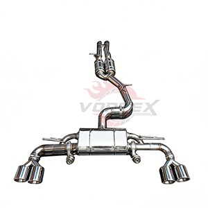 ท่อไอเสีย Vortex Exotic 5-Cylinder Sound Valvetronic Catback พร้อมปลายท่อแบบ Quad สำหรับ Audi TT RS 8S 2.5T รับประกัน 2 ปี - Product Image 1