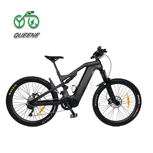 Bicicleta Eléctrica de Fibra de Carbono 2024, 750W, Tracción Media, MTB, Suspensión Completa, Híbrida, para Adultos - Product Image 2