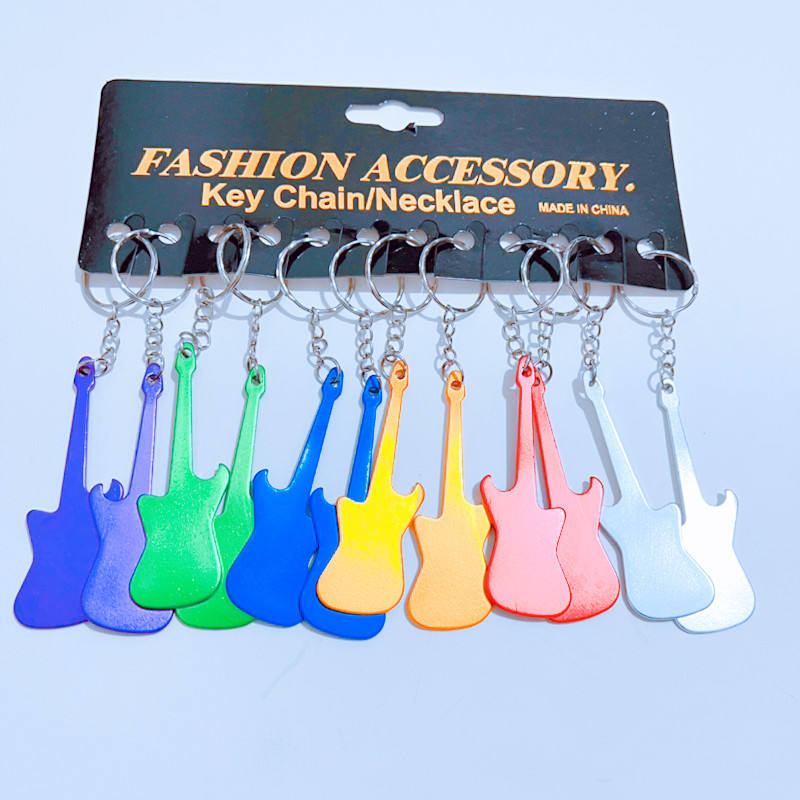 พวงกุญแจเปิดกีตาร์1ชิ้น