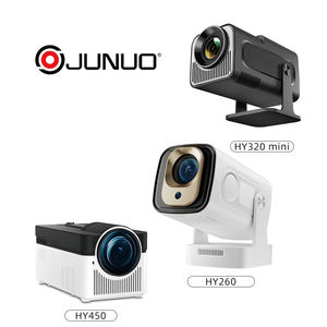 Miniproyectores inteligentes portátiles JUNUO Hy300PRO <span class=keywords><strong>YG300</strong></span> serie 11,0 Android 11 720p Hy 300 4K Focus Hy260Pro Hy320mini eléctrico - Product Image 4