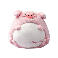 Peluche personnalisée Série Animaux Ventre Généreux avec Sons, Décoration de Bureau, Cadeau pour Machine à Pinces