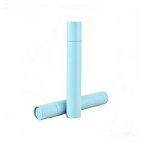 Boîte d'emballage en tube de papier cylindrique 100% recyclable avec logo personnalisé, taille et couleur personnalisables CMYK, gaufrage, accessoires électroniques