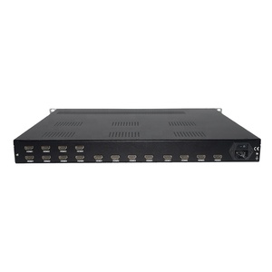 Encodeur vidéo H.264 1080p HD 8/12/16/24 canaux pour diffusion en direct, HDCP, UDP Multicast, <span class=keywords><strong>IPTV</strong></span>, pour télévision par câble, tête de réseau numérique et <span class=keywords><strong>IPTV</strong></span> - Product Image 1