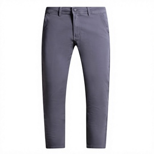 Best Quality Low Price <b>Man</b> <b>Stretch</b> Classy 100% Cotton Skinny Trouser Straight Chino Pants for <b>Men's</b> From Bangladesh Supplier - Product Image 2