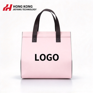 Wholesale Custom Logo Recyclable Large Capacity Keep Cold Insulated Waterproof Aluminum Iced Zipper Closure <b>Food</b> <b>Delivery</b> <b>Bag</b> - Product Image 1