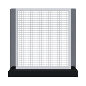 ADONG A45 Série de supports de présentation à crochets pour grille murale en acier double face, support d'accessoires polyvalent léger, installation rapide - Product Image 1