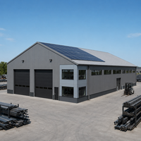 Taller de Fabricación de Acero Prefabricado, Taller de Soldadura de Metales, Planta de Ensamblaje de Manufactura Ligera