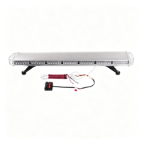96W LED 26 Stroboskop-Modi IP65 Warnleuchte Dachmontage PC-Aluminiumlegierungsgehäuse Mehrere Farben für 4x4 Offroad Notfallrettung