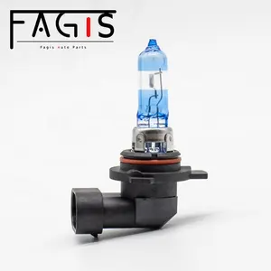 Fabrika 9012 12v 55w Customized özelleştirilmiş mavi kuvars cam süper beyaz araba far ampulü