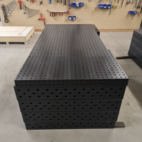 Nouvelle Station de Soudage 3D Réglable d'Usine, Plateforme de Soudage Haute Précision en Fonte et Acier, Sans Électricité Requise