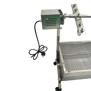 60kg Stainless Steel Pig Spit Roaster Lamb Charcoal Barbecue Machine With Automatic Motor Rotisserie <b>BBQ</b> <b>Grills</b> BQR009A <b>Bbq</b> - Product Image 1