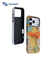 Funda de Teléfono 3D HD con Sublimación, PC+TPU 2 en 1, Brillante, Impresión que No se Desvanece, para iPhone 17 16 15 14 13 Pro Max, Venta al Por Mayor