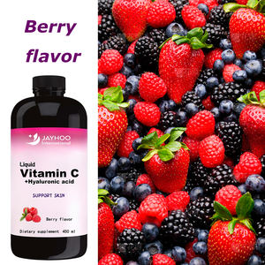 OEM/ODM Vitamine C Huile de poisson de haute mer <span class=keywords><strong>Agent</strong></span> gélifiant Acide hyaluronique Boost Cerveau Coeur Santé Naturel Berry Saveur Nutritionnel - Product Image 3