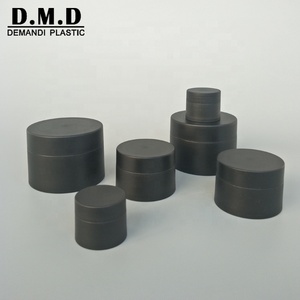 Biểu tượng tùy chỉnh 3ml 5 gr <span class=keywords><strong>10</strong></span> <span class=keywords><strong>ml</strong></span> 15 gr 30gram 50 gram 80gram nhựa PP mờ kem đen lọ - Product Image 2