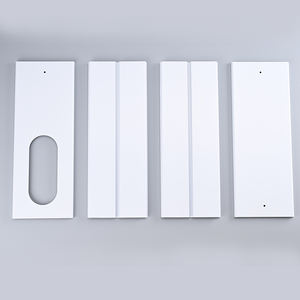 Ensemble d'évent de courant alternatif manuel Portable pour la maison Kit de joint de fenêtre de climatiseur <span class=keywords><strong>Mobile</strong></span> universel avec 150mm - Product Image 1