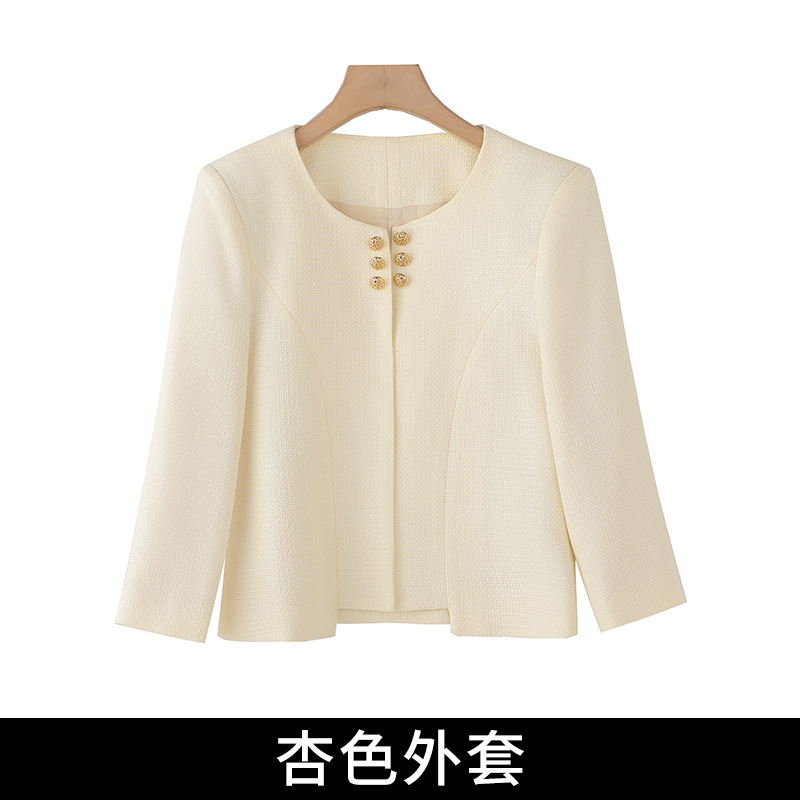 apricot suit