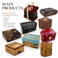 Luxe houten chocoladeverpakking Ramadan cadeaudoos Midden-Oosten Ramadan dadelsdoos gedroogd fruitverpakking