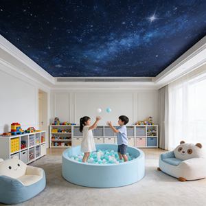 Aire de jeux à balles sur le thème de l'océan pour enfants, ensemble de jouets pour bébés, comprend des balles de piscine en plastique aux couleurs bleues et vertes fraîches pour un plaisir aquatique - Product Image 1