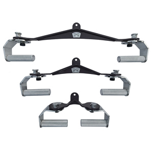 Nueva Barra de Polea para Ejercicios de Espalda, Equipo <span class=keywords><strong>Multifuncional</strong></span> de Gimnasio, Agarres Mag para Máquina de Cable - Product Image 1