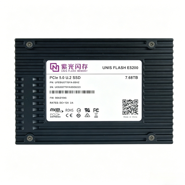 chipsrsun E5300 Enterprise PCIe U.2 Solid State Drive, Supports Ultra Fast NVMe Transfer Protocol and 12V Power Supply