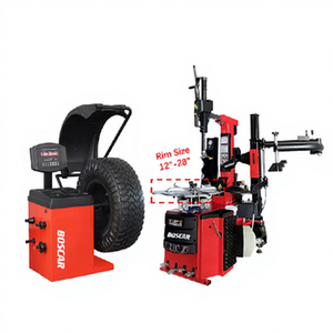Démonte-<span class=keywords><strong>Pneu</strong></span> et Équilibreuse de Roue Combo Jante Max. 28 Pouces pour Voiture Machine à Pneus à Inclinaison Arrière pour Atelier - Product Image 1