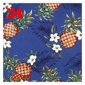 Tela de Popelina de Algodón con Estampado de <span class=keywords><strong>Piña</strong></span> de las Islas Hawaianas, Precio de Competencia por Metro, Venta al por Mayor - Product Image 3