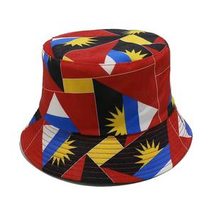 Chapeau de pêcheur MS Summer Bucket Sports Leisure Daily Life imprimé drapeau national, 100% polyester, protection solaire, coupe-vent - Product Image 5