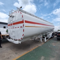 Nouvelle semi-remorque citerne à carburant aéronautique 33000l 45000l 50000l personnalisée, vente chaude
