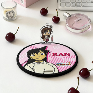 Multifunctional ECO-friendly Cartoon <b>Anime</b> Cute Acrylic Standee <b>Keychain</b> Key Tag PVC Glass Cup Antislip Coast Set - Product Image 1
