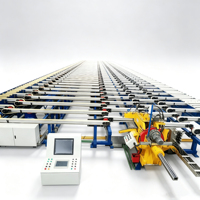Mesa de enfriamiento de extrusión de aluminio 1100T para línea de producción de perfiles de aluminio