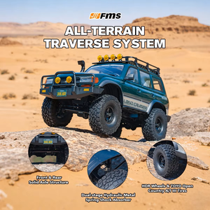 Nuevo 2026: Camioneta RC FMS 11042RSGN-BL 4WD Brushless FCX10 LC80 a Escala 1/10, Vehículo Todoterreno de Alta Velocidad para Escalada en Roca - Product Image 5